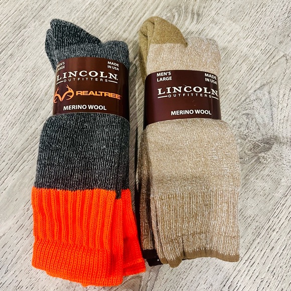 New mens wool winter / hunting sock bundle size 9-13 - Picture 1 of 2